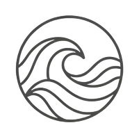 Wave icon symbolizing calm and stress relief