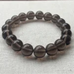 Smoky Quartz Bracelet under natural light