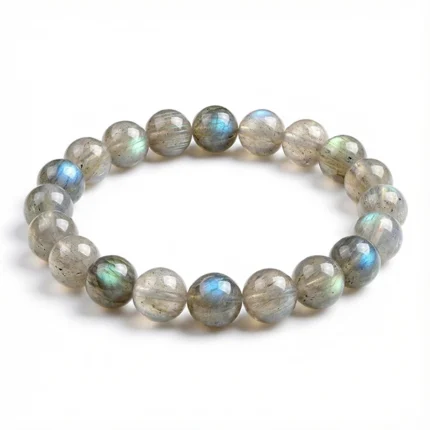 Labradorite-Bead-Bracelet