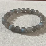 Labradorite-Bead-Bracelet under natural light