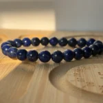 Lapis Lazuli Bracelet under natural light