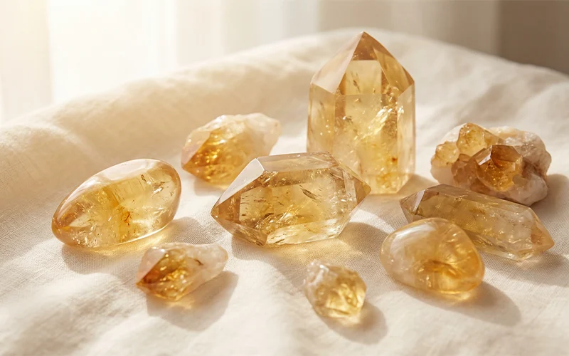 Citrine crystal meaning and uplifting emotional energy