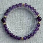 Quiet Mind Amethyst Bracelet close shoot