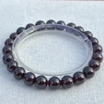 close shot of Almandine Garnet Bracelet