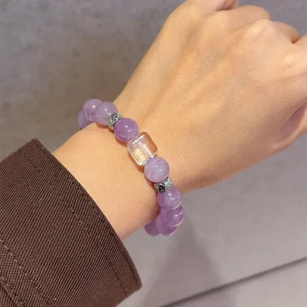 model wearing Gentle Calm Bracelet front view