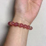 model wearing Gentle Heart Bracelet back view