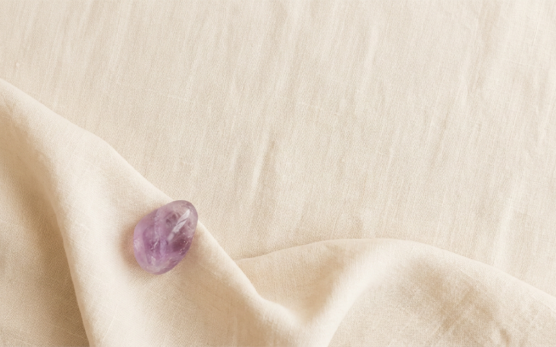 A single crystal representing gentle and simple crystal use