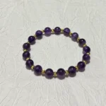 Close shot of Still Balance Amethyst Bracelet