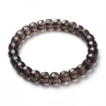 Smoky Quartz Faceted Bracelet