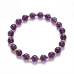 Still Balance Amethyst Bracelet on whitebackground