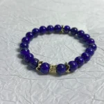 close shot of Deep Clarity Lapis Bracelet