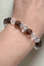 close shot of model wearing Steady Ground Bracelet