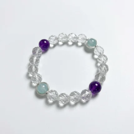 Clear Mind Bracelet on white background